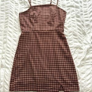 GB Plaid Dress